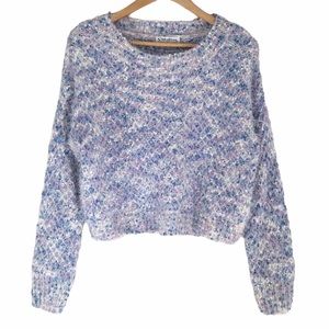 NWT Forever 21 Fuzzy Multi Color Sweater - Size Large